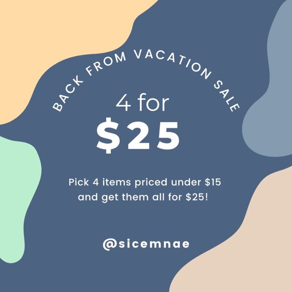 BUNDLE & SAVE | 4 items for $25 | Host Pick Discount Designer - Picture 1 of 2